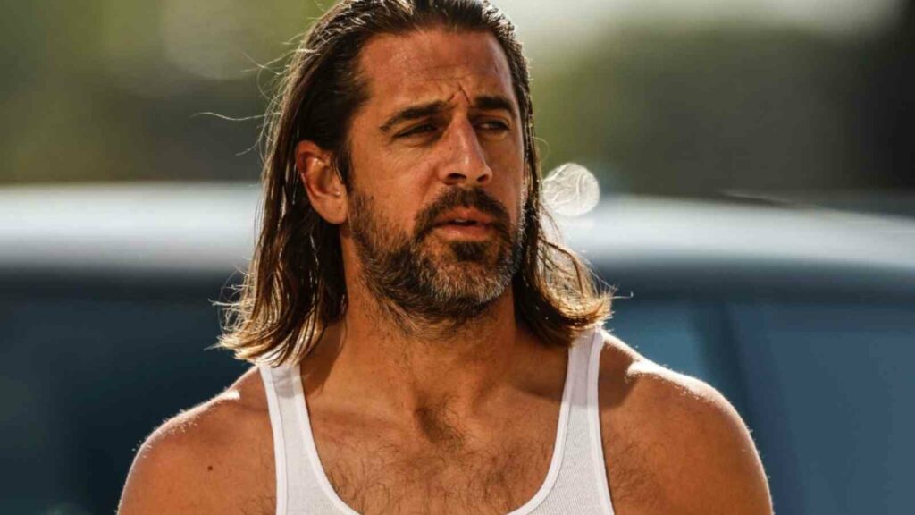 Aaron Rodgers pulled up to training camp looking like Nicholas Cage