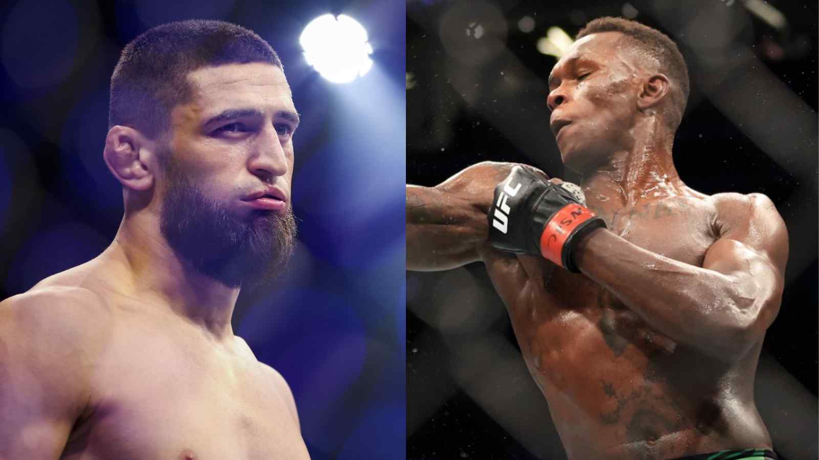 “He’s boring” – Khamzat Chimaev reacts to Israel Adesanya’s recent fight at UFC 276