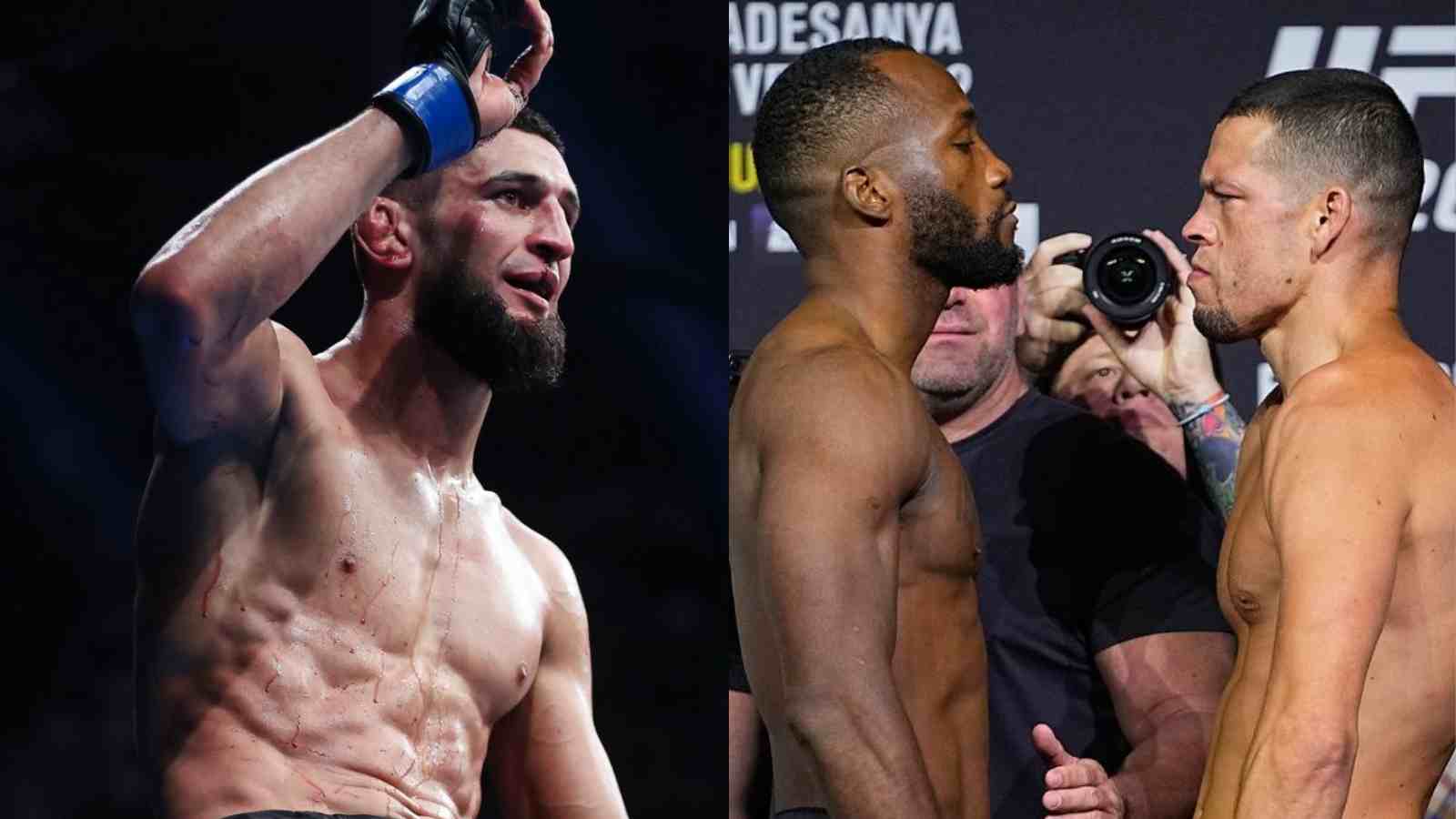 “They f*cked up”- Leon Edwards opposed to Nate Diaz taking in Khamzat Chimaev in his sendoff fight