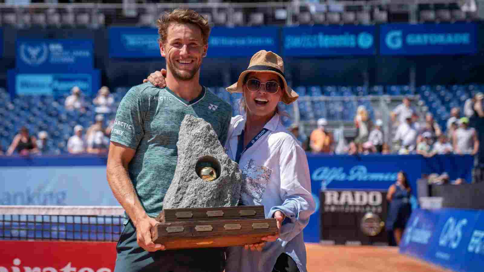 “It was nice to see her again,” Casper Ruud appreciates Shania Twain’s extended support in the Swiss Open final