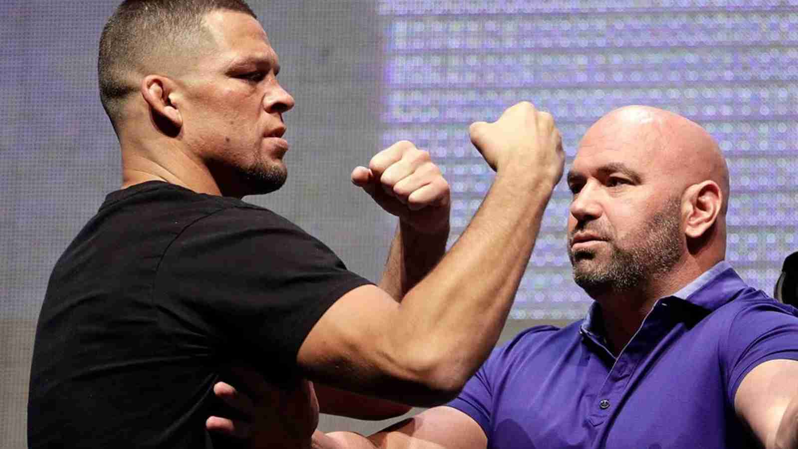 “I could go on forever”- Dana White highlights Nate Diaz’s call-out to Francis Ngannou and explains why it’s hard to book him in a fight