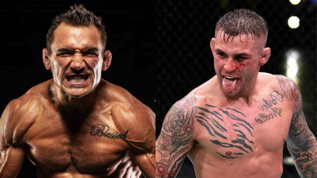 Michael Chandler and Dustin Poirier