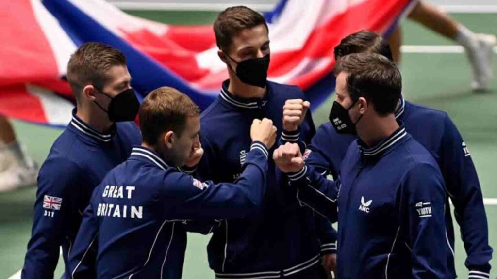 Team Great Britain in 2021 Davis cup