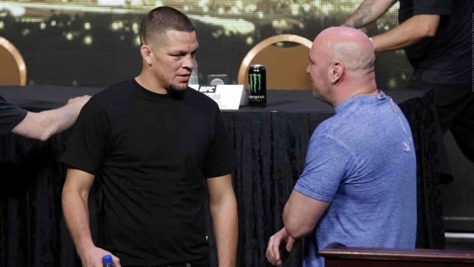 “It’s always sad” – Dana White reacts to Nate Diaz’s potentially leaving the UFC after Khamzat Chimaev fight at UFC 279