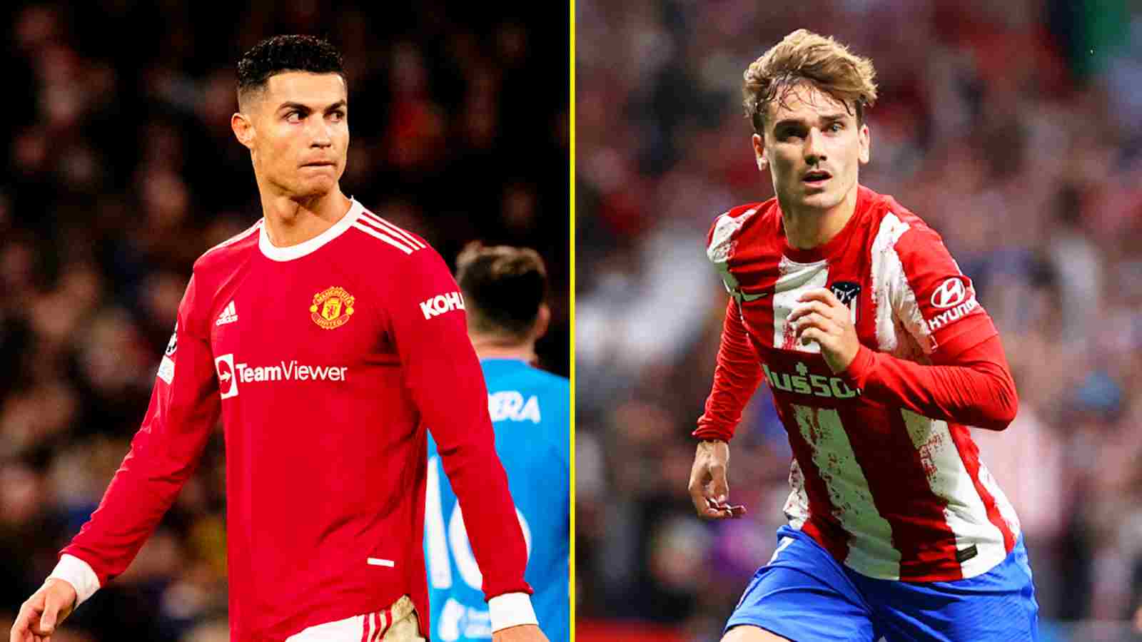 Manchester United rejects a swap deal involving Cristiano Ronaldo and Atletico Madrid’s Antoine Griezmann: Reports