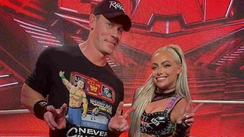 John Cena and Liv Morgan