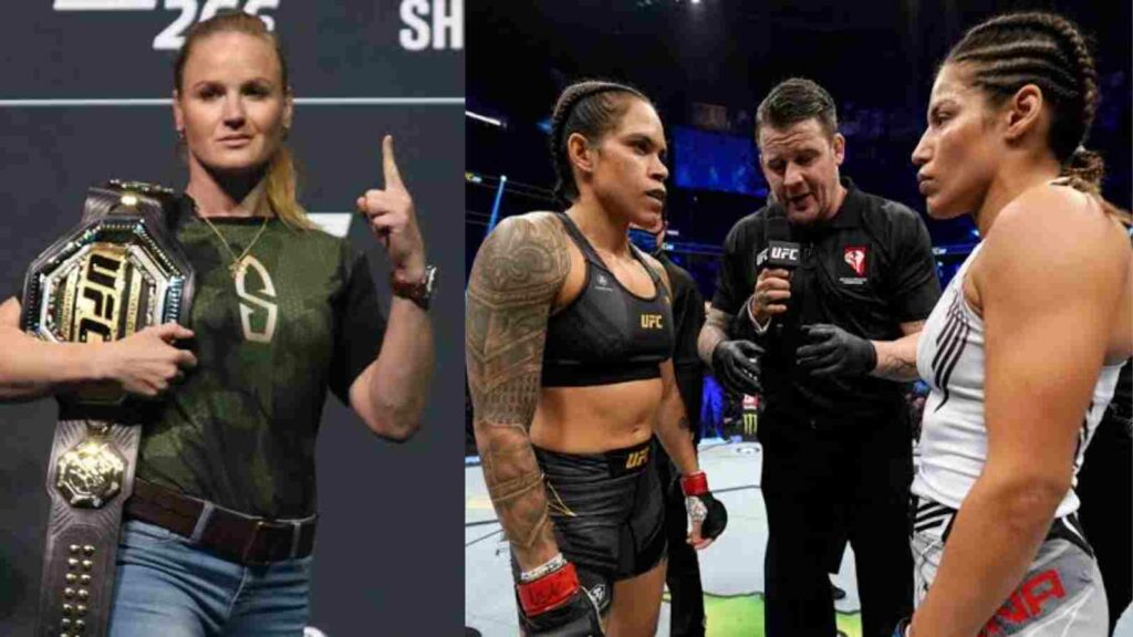 Valentina Shevchenko Amanda Nunes Juliana Pena