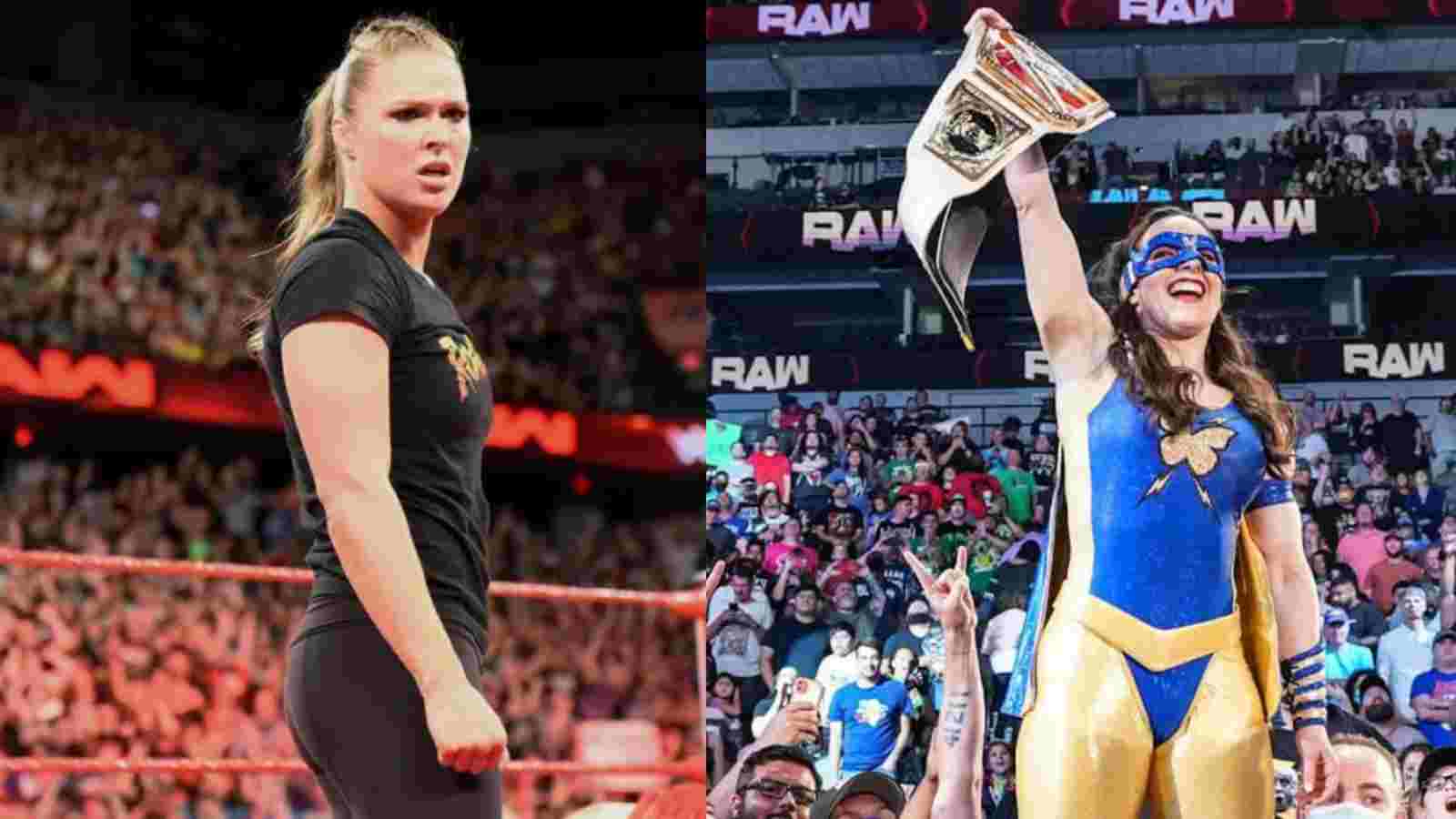 “She’s lucky the announcers were holding Doudrop and me back”- Ronda Rousey’s untelevised appearance from Raw this week at MSG blasted by Nikki A.S.H