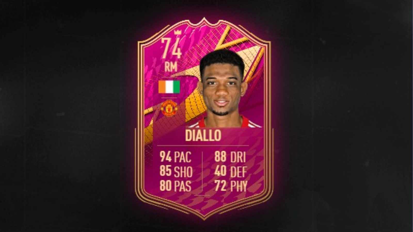 How to get the Amad Diallo FIFA 22 Futties player item?