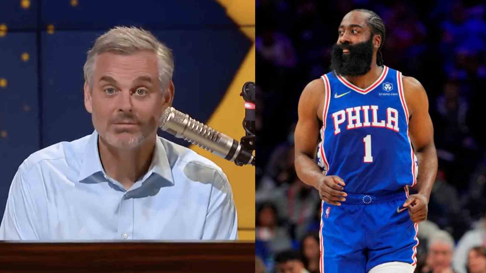 “James has always been a solo act” Colin Cowherd reveals his state of shock when James Harden decided to take a pay cut