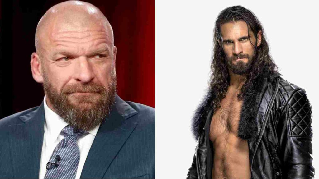 Triple H and Seth Rollins