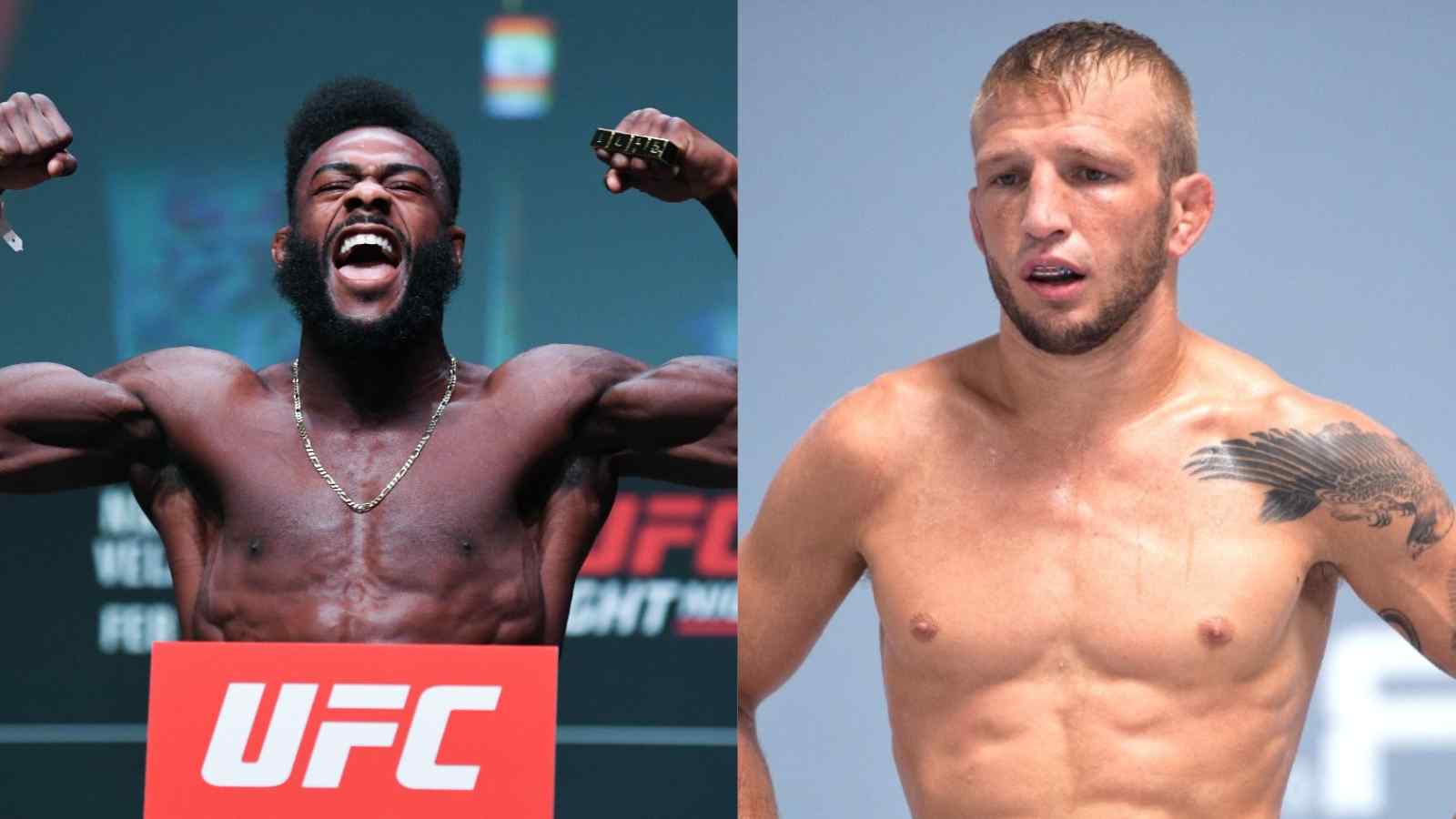 “My fists will do the talking”- Aljamain Sterling sends a warning to TJ Dillashaw ahead of their matchup