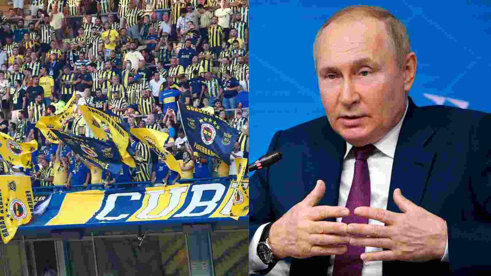 WATCH: Fenerbahce supporters’ yell Vladimir Putin’s name to demean Ukraine’s Dynamo Kyiv