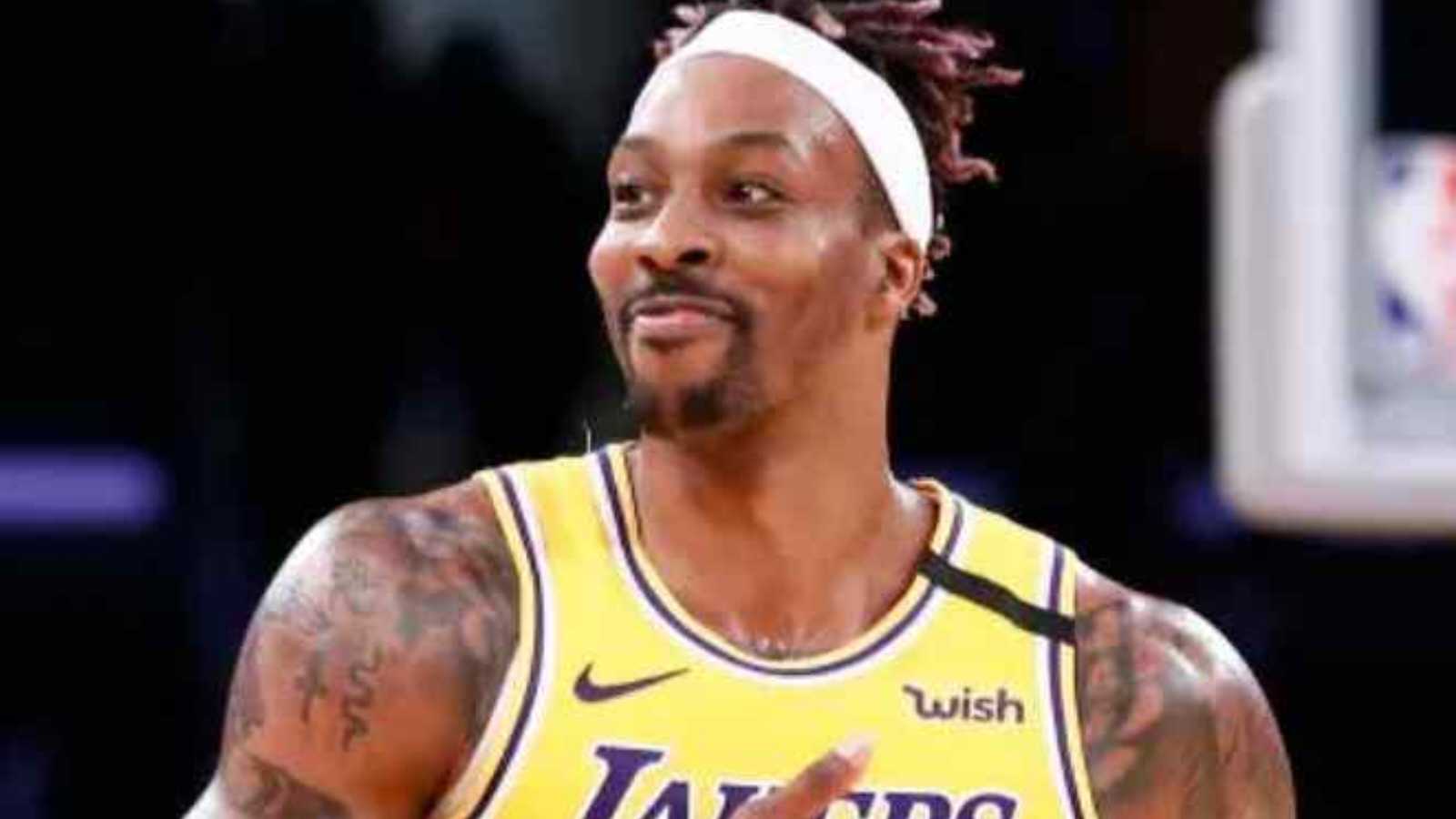 Dwight Howard with the Lakers