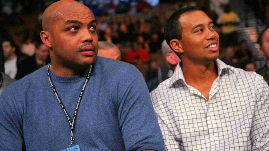 Charles Barkley and Tiger Woods