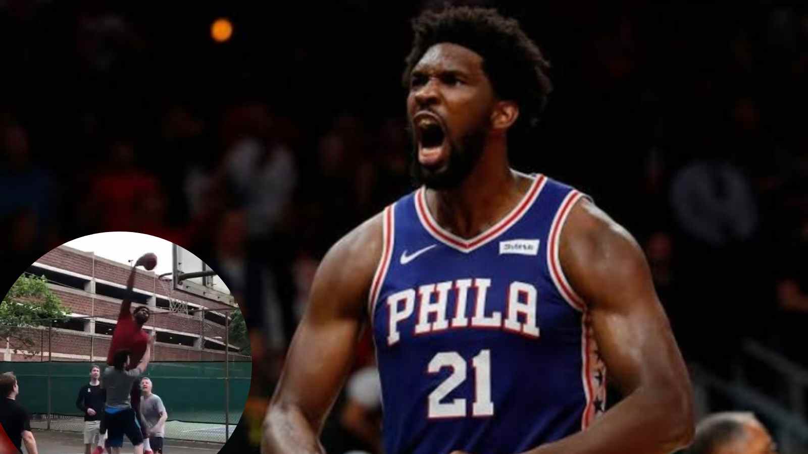 “Bully JoJo bounced the ball off his head”: NBA Fans react to Joel Embiid ending the life out of ‘ordinary’ player with soul crushing windmill