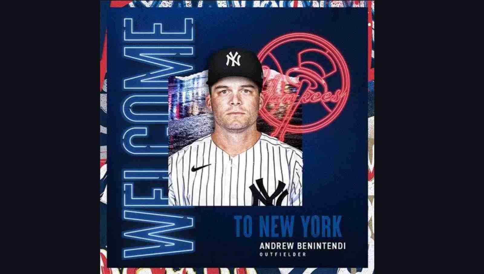 “The wait is over” Andrew Benintendi finally a member of New York Yankees