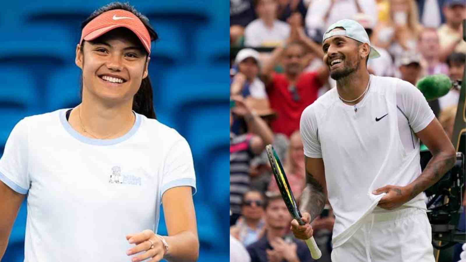 “He has always been kind and generous” Emma Raducanu comes out in support of Nick Kyrgios amidst allegations against him