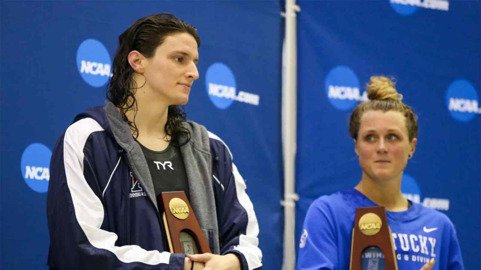 “Forced to race against a male”- Female swimmer Riley Gaines lashes out against transgender swimmer Lia Thomas