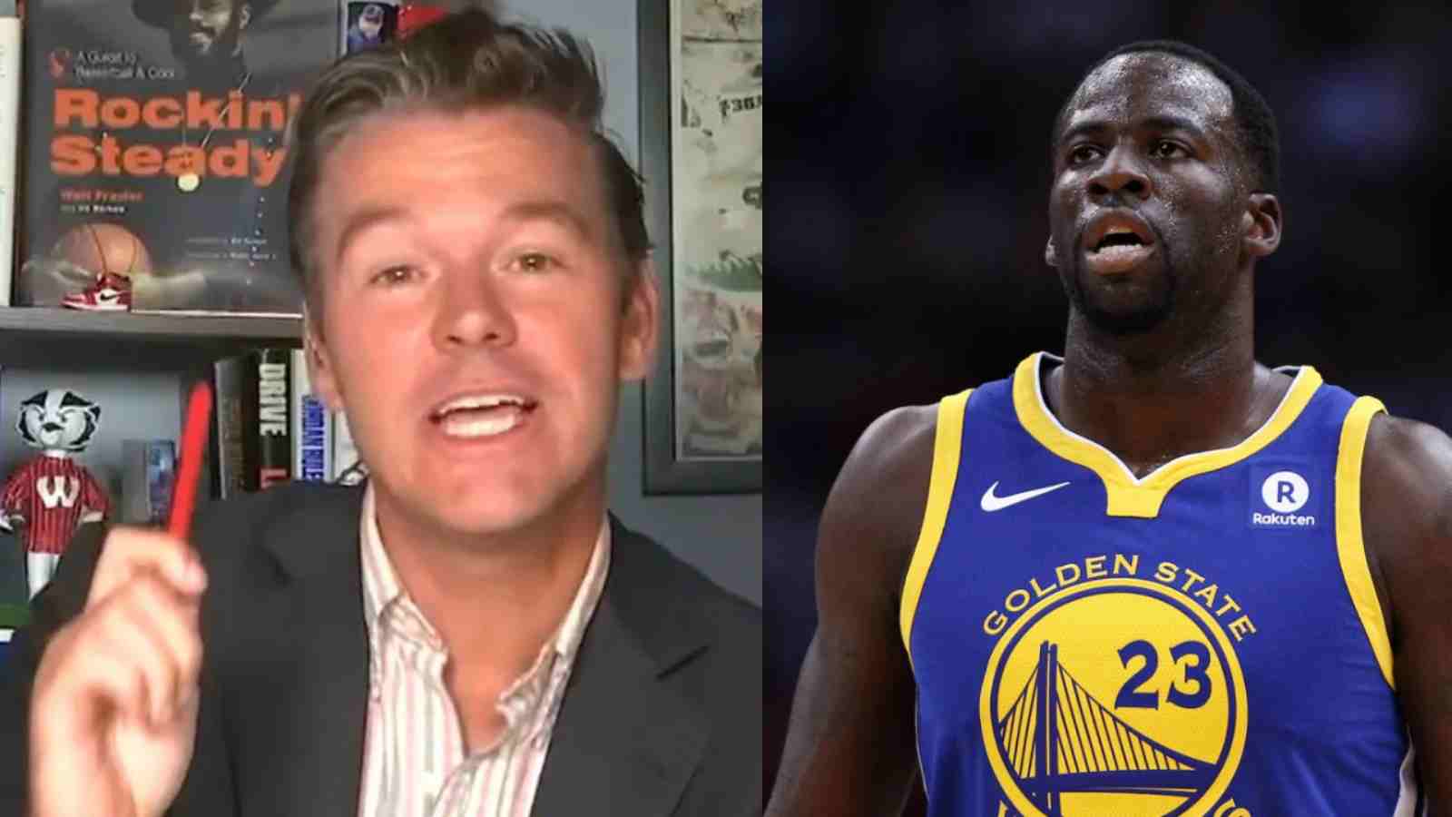 “He’s more interested in his broadcasting career” NBA Analyst believes there is no way Draymond Green should be offered a max contract