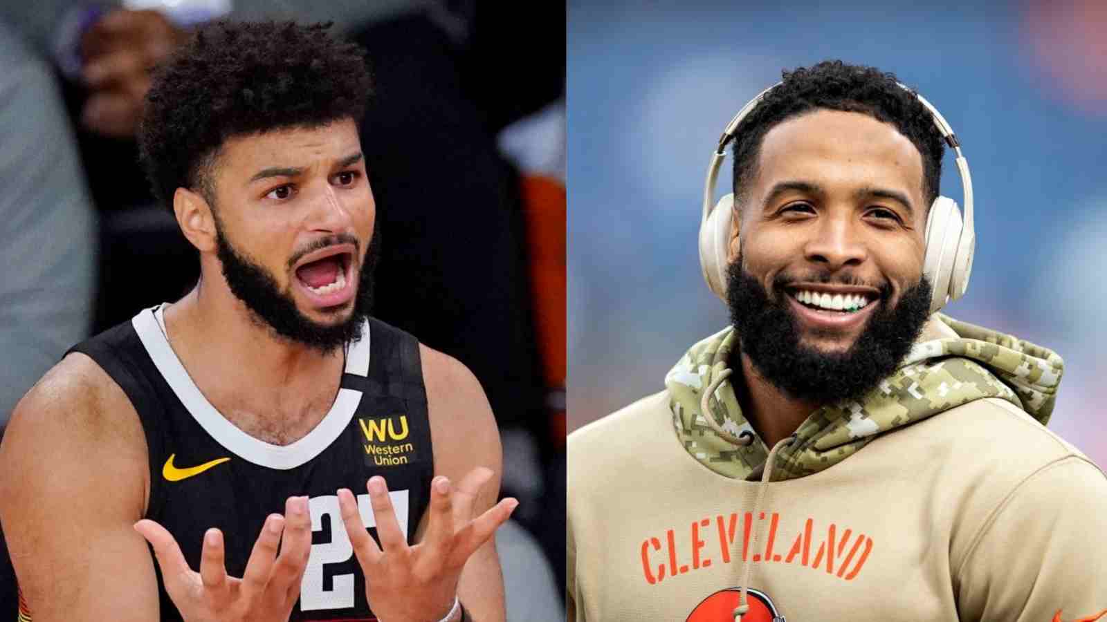 “Jamal FURRAY is the Black Wolverine” Odell Beckham Jr hilariously roasts $4 Million Nuggets marquee for excessively hairy body