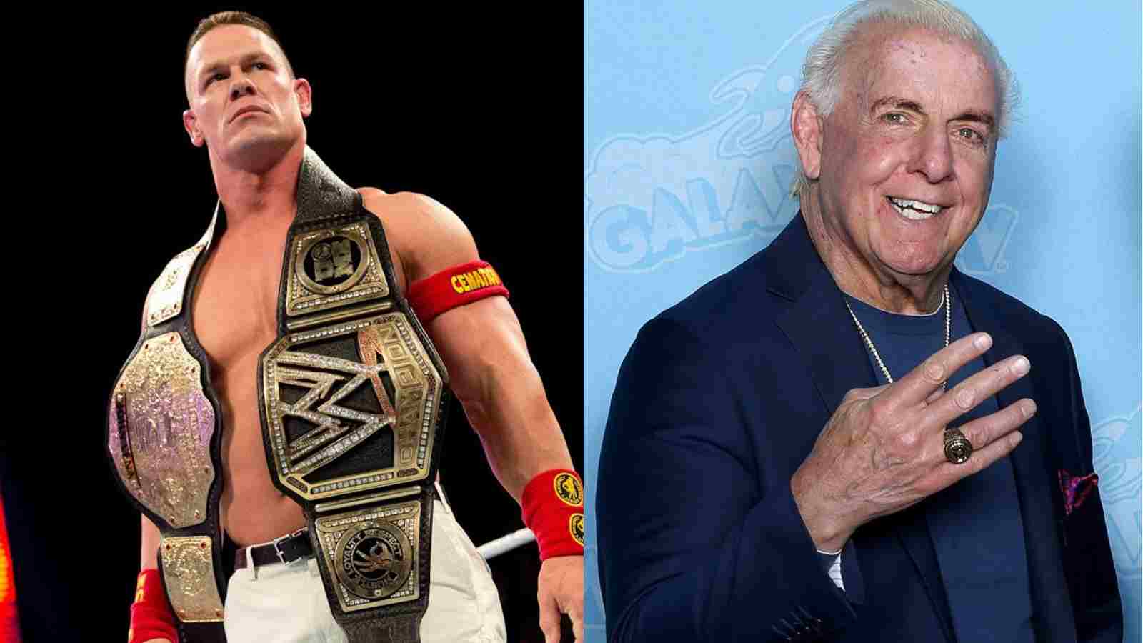 “I don’t think they’ll give it to a part-timer” Ric Flair reveals why John Cena won’t be able to break his record