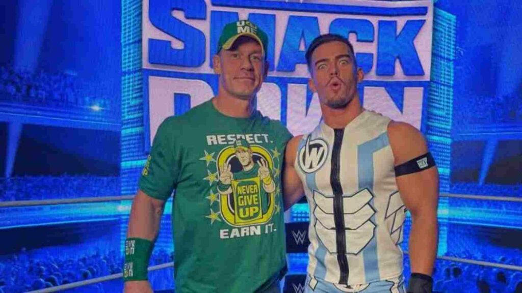 Theory is being compared to John Cena since the day he has won the Money in the Bank contract. 