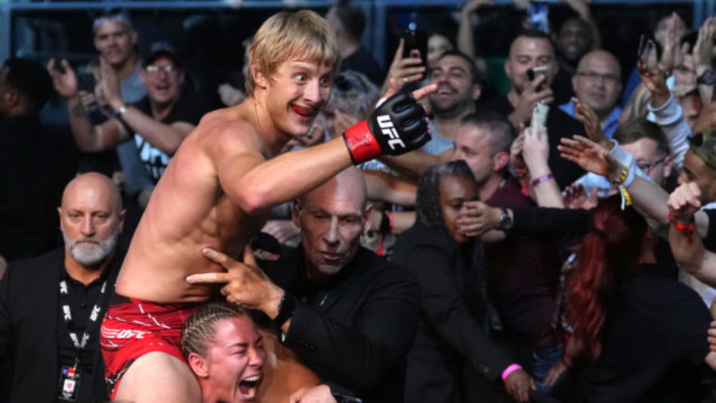 Paddy Pimblett on Anfield Arena