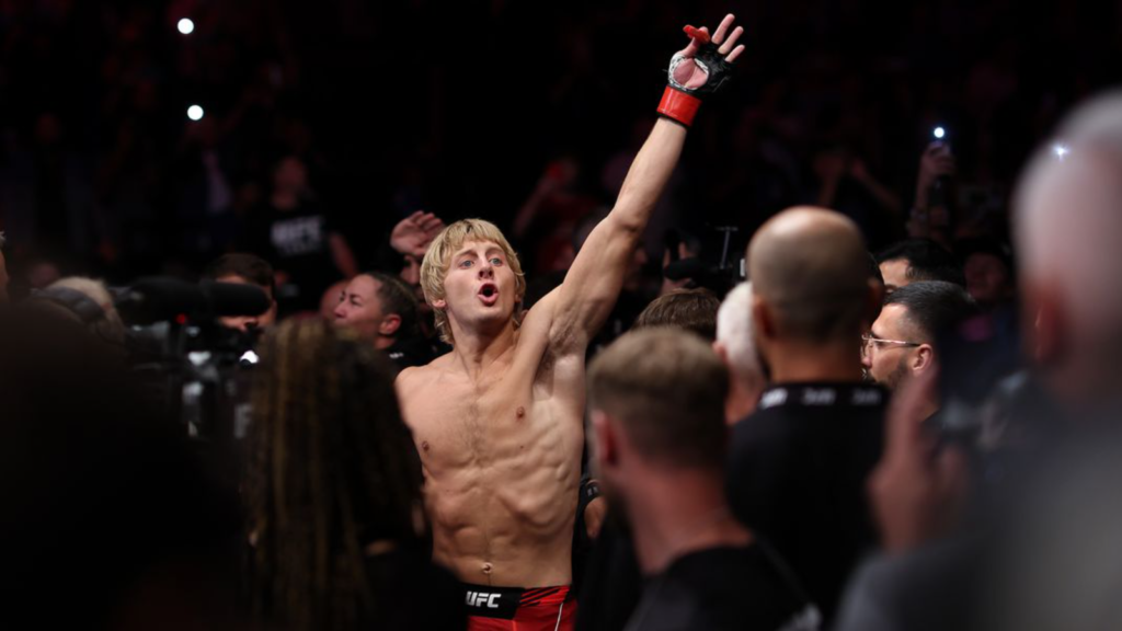 Paddy Pimblett on O2 Arena