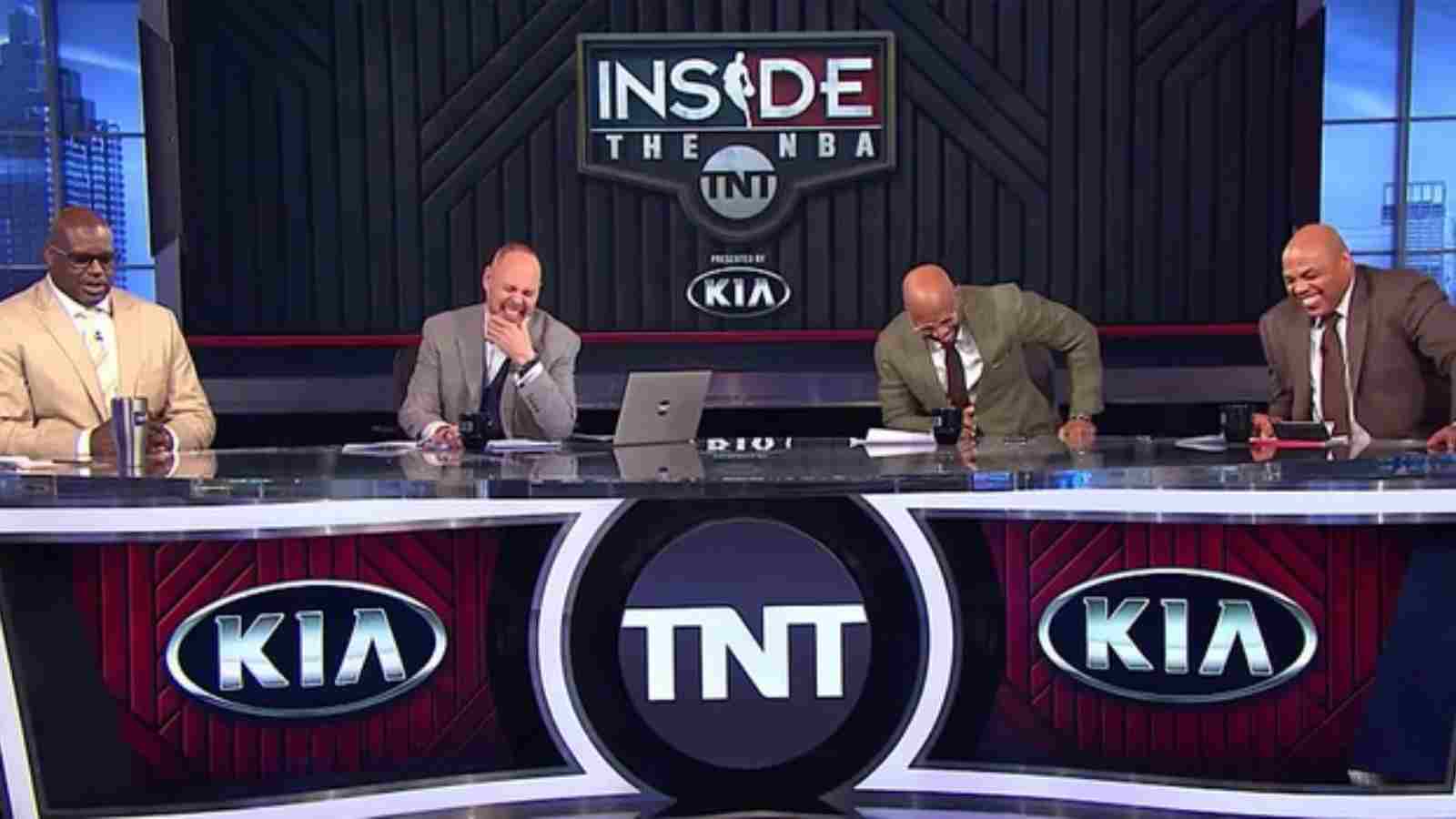 Inside the NBA featuring Ernie Johnson, Charles Barkley, Shaq and Kenny Smith