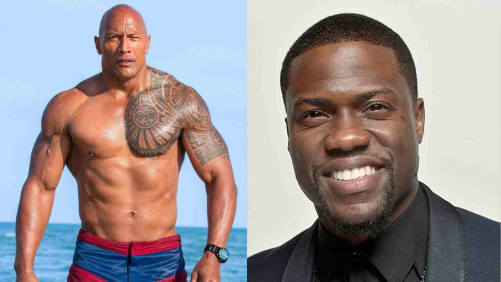 Dwayne Johnson and Kevin Hart