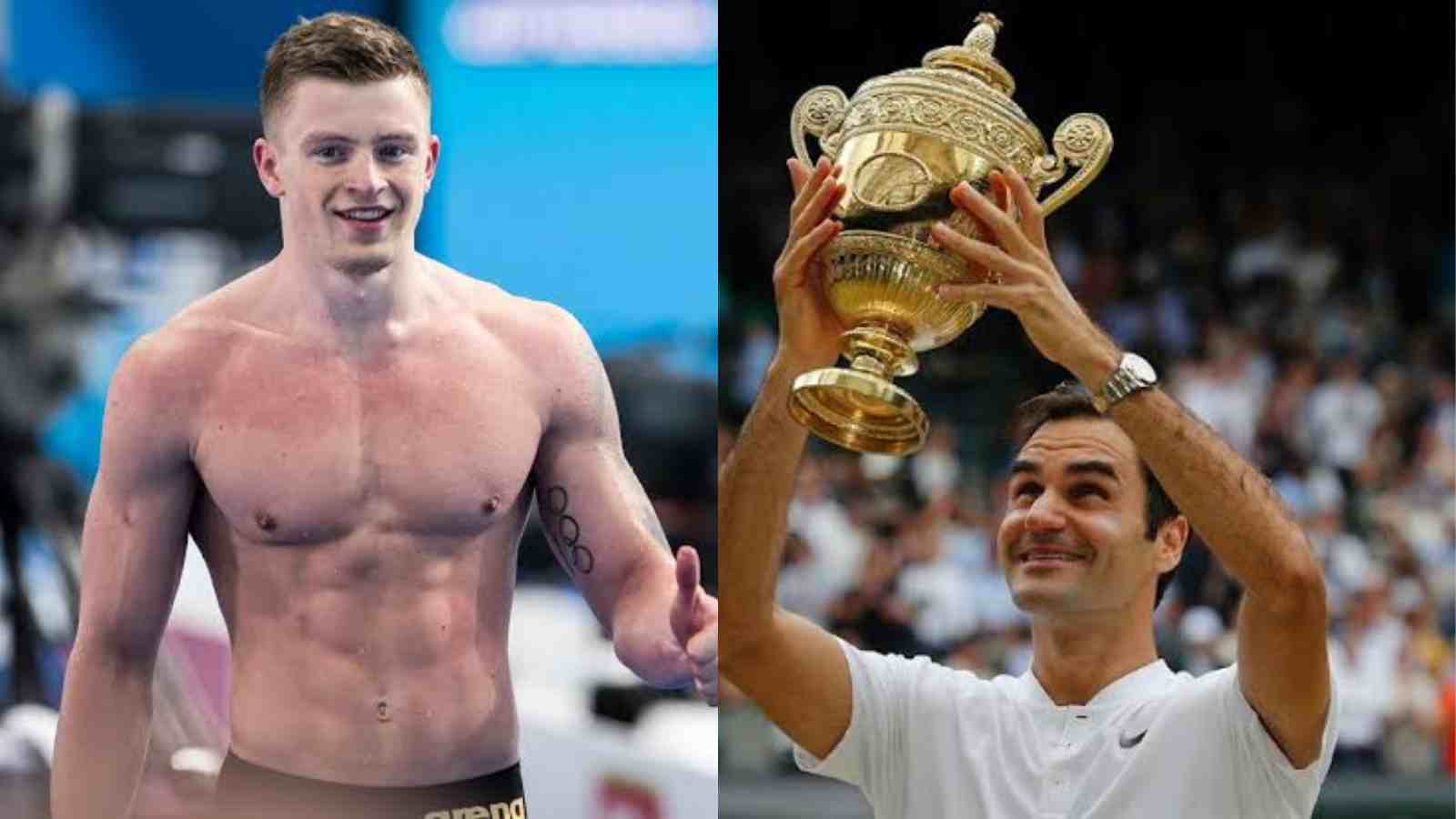 “That’s someone you look up to” English swimmer Adam Peaty inspired by Roger Federer’s longevity at the top