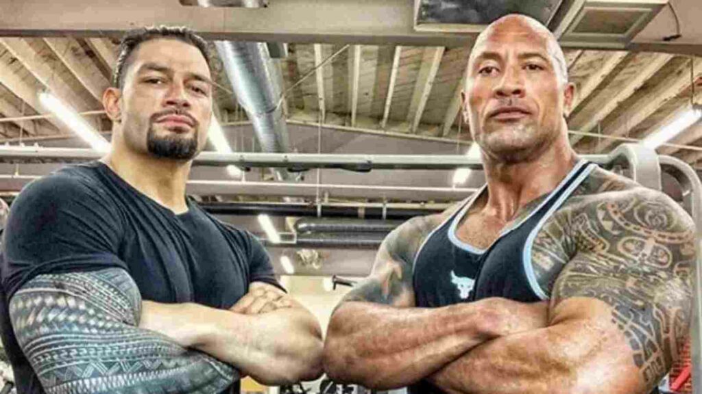 Roman Reigns and The Rock