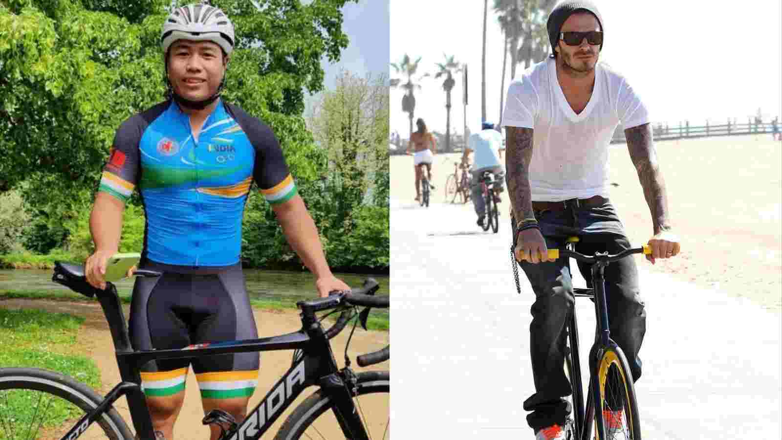 “You are lying, you are not David Beckham”- Indian cyclist named after the former Manchester United star interrogated at the airport