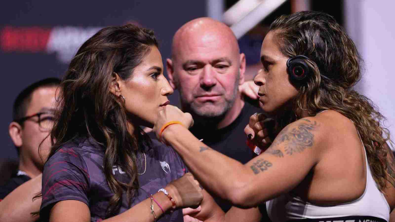 “I’m the GOAT slayer”- Julianna Pena sends a warning to Amanda Nunes ahead of their rematch at UFC 277