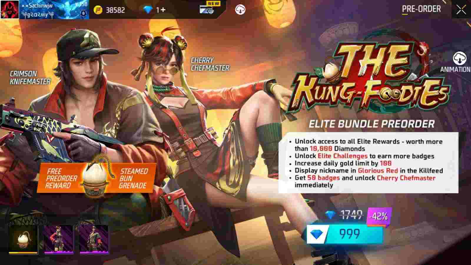 How To Pre-Order Free Fire MAX Elite Pass Season 51?