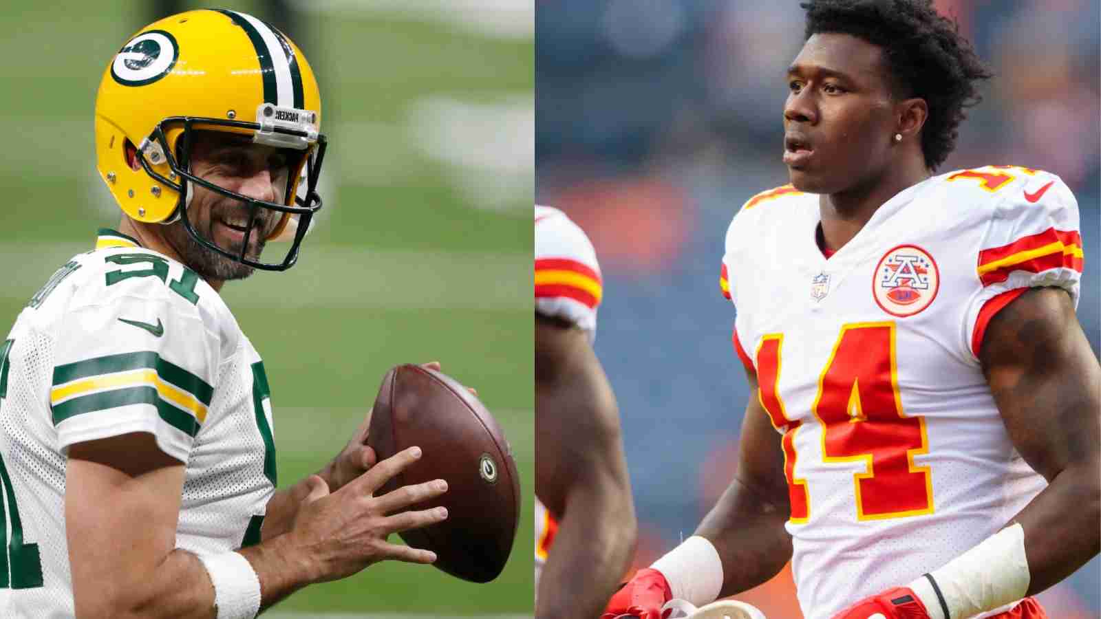 “A-Rod is on a whole different level”: Packers WR Sammy Watkins claims Aaron Rodgers is much better than Patrick Mahomes