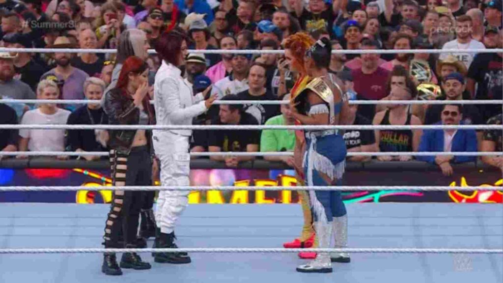 SummerSlam witnesses unexpected return of Bayley, Iyo and Dakota