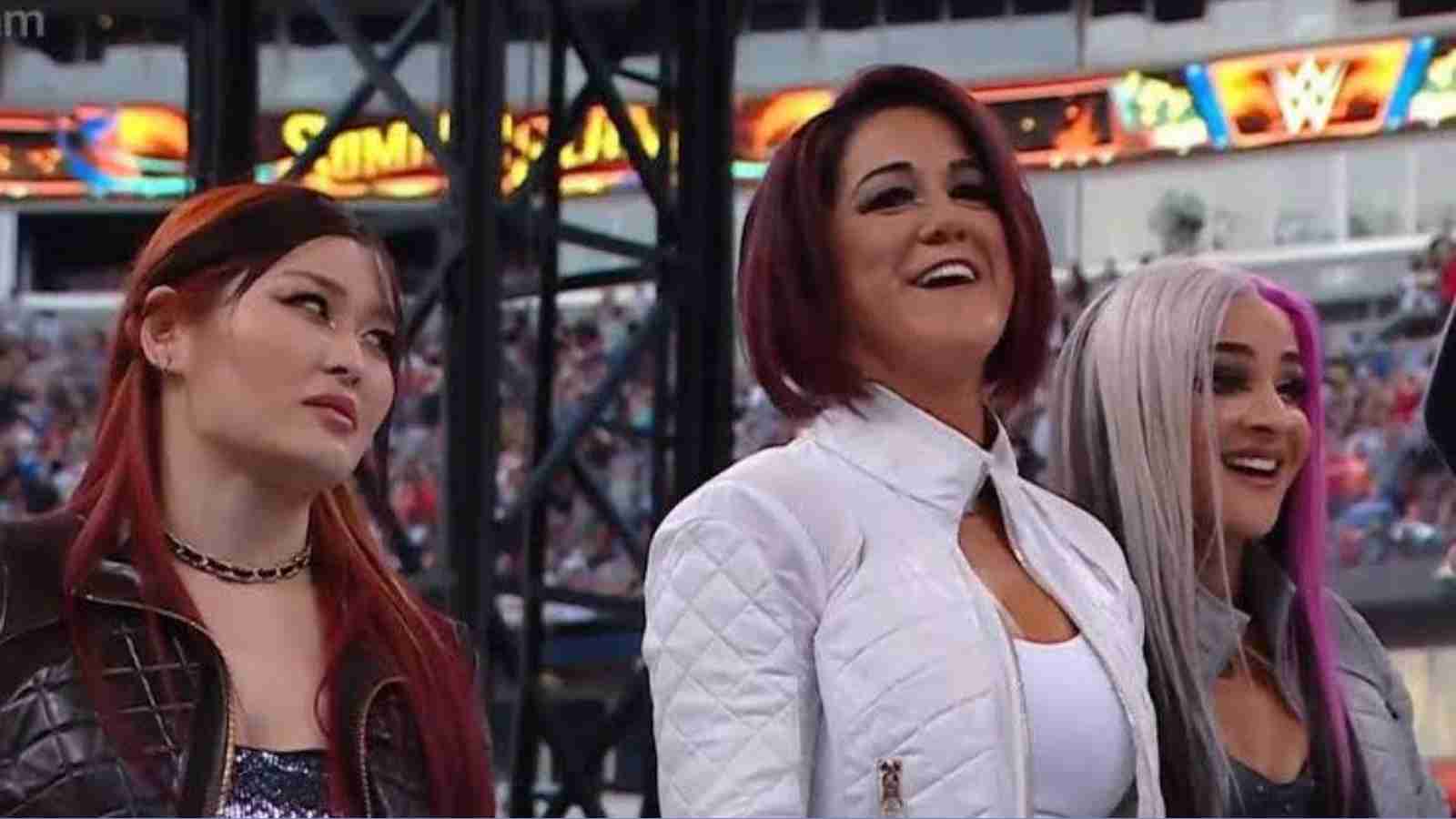 WATCH: Bayley, Dakota Kai, and Iyo Sky make a shocking return at SummerSlam 2022