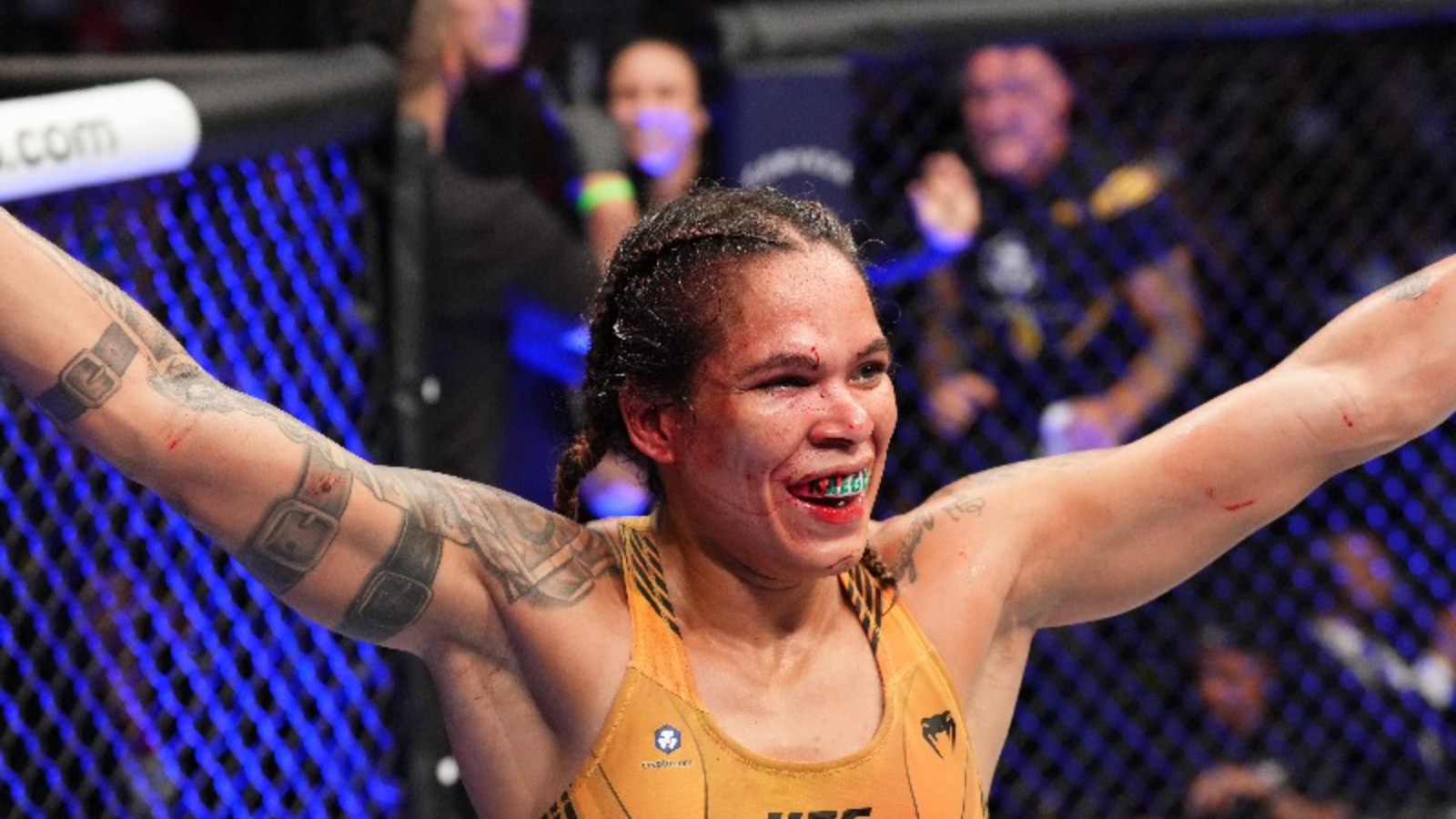 “Copied my style” – Valentina Shevchenko, Kayla Harrison, and others react to Amanda Nunes becoming double champ again at UFC 277