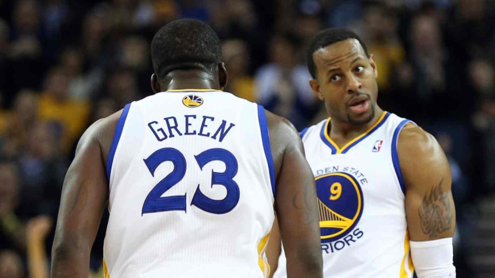 “Any team with Michael Jordan in it….I’m picking it” Draymond Green’s teammate Andre Iguodala picks 98 Bulls over 2017 Warriors