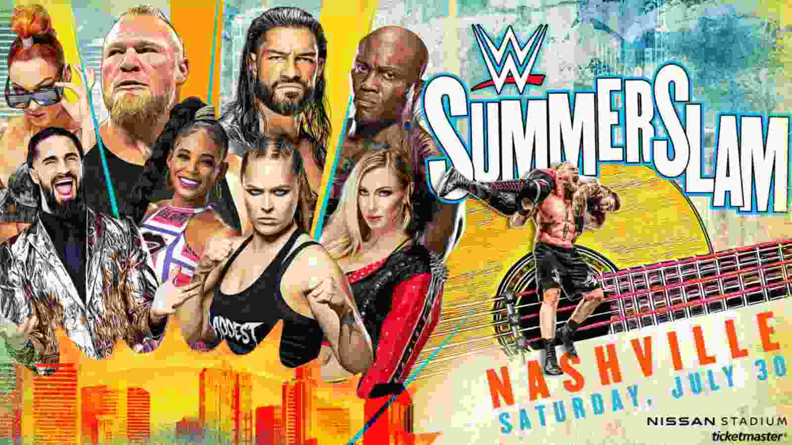 WATCH: WWE Universe display photos of many empty seats at the SummerSlam 2022 event