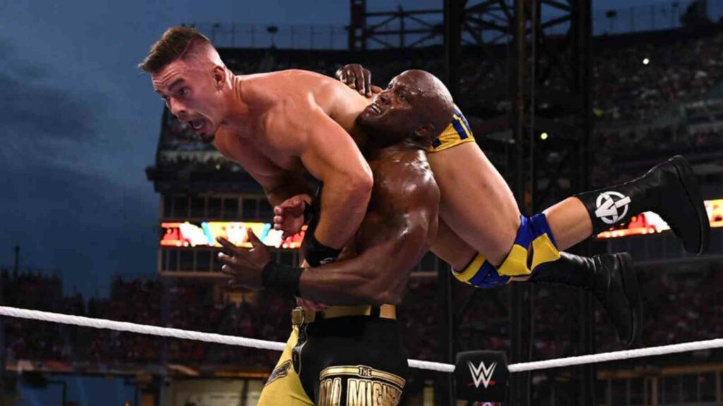 Theory vs Bobby Lashley at SummerSlam 2022