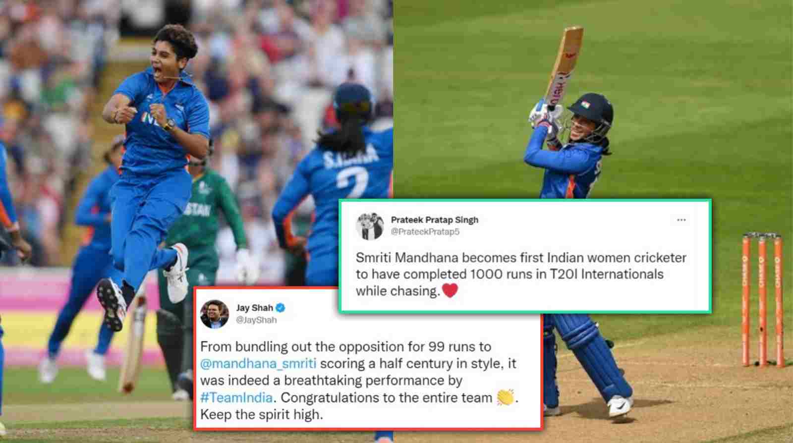 “Sunday special”- Twitter errupts as India’s Smriti Mandhana and bowlers star to thrash Pakistan by 8 wickets