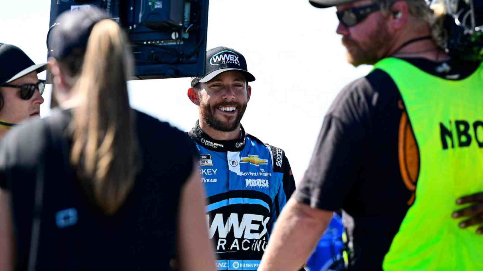 “Just wanted to not get hit and merged back on where I merged” Ross Chastain reveals why he took the turn one shortcut in Indy at the final restart