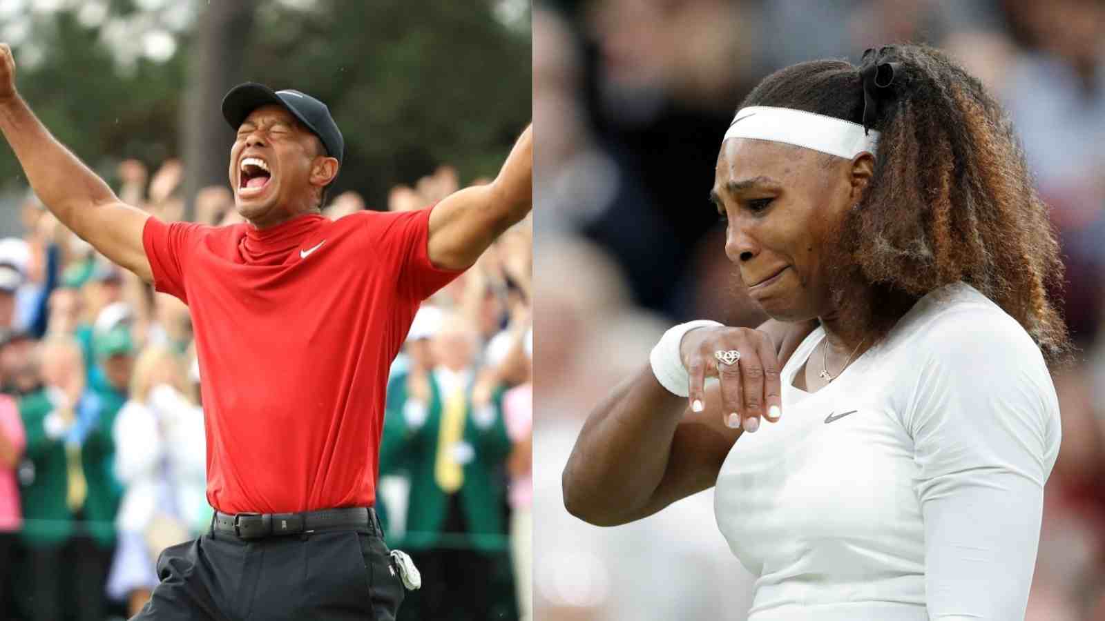 “I am so inspired!” When Tiger Woods made Serena Williams cry because of his grit