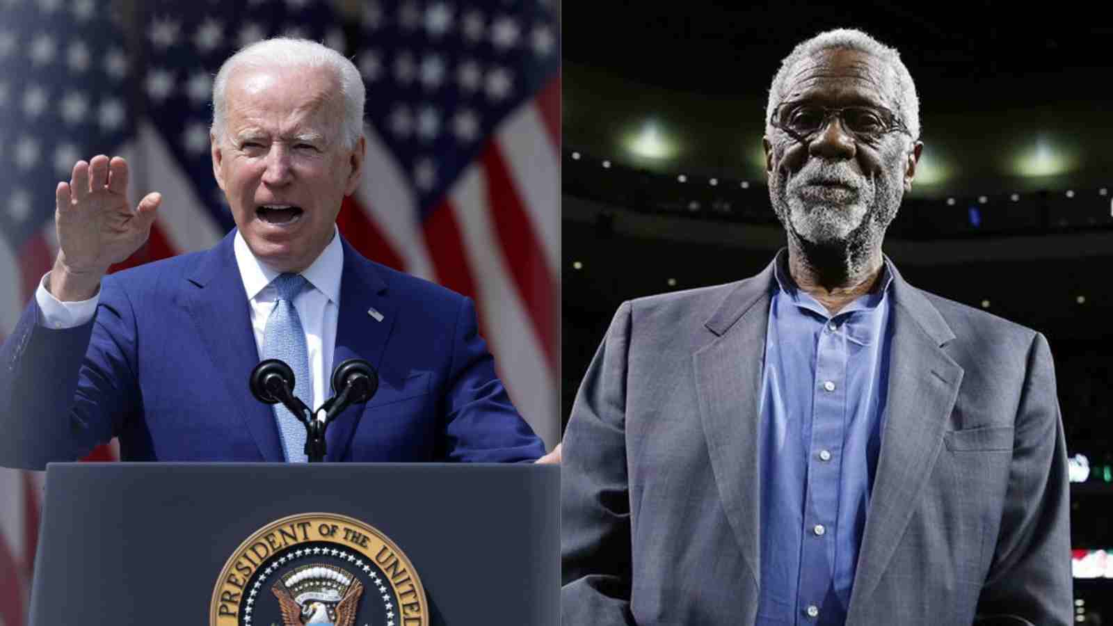 “He did everything to deliver the promise of America to Americans” President Joe Biden pays tribute to Celtics legend Bill Russell after passing