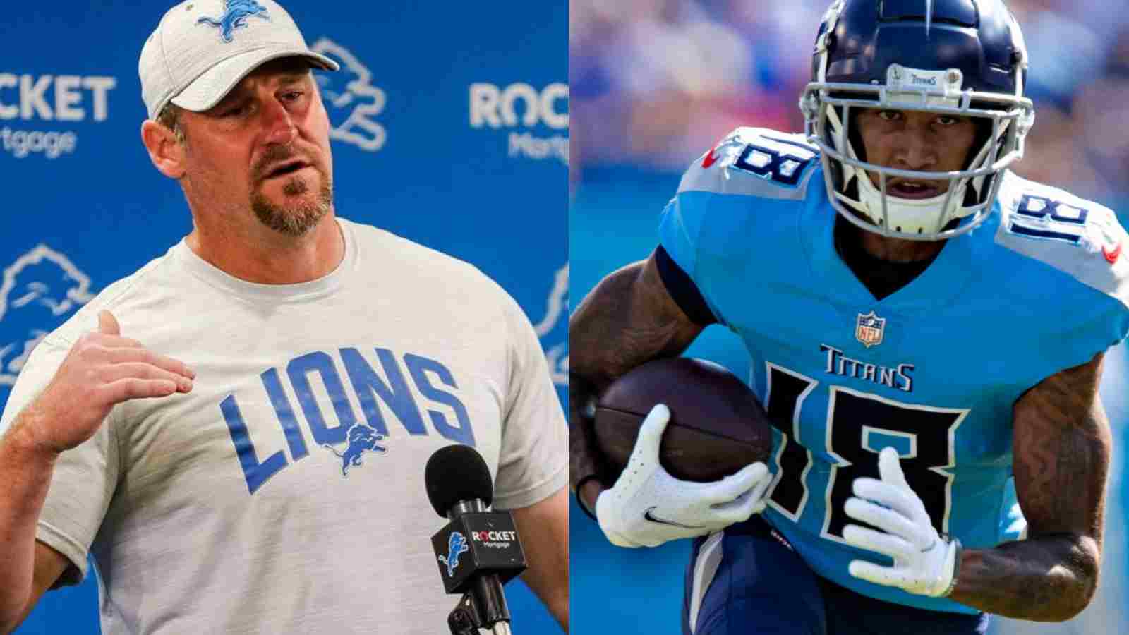 “I call him the praying mantis,” Lions HC Dan Campbell hypes up WR Josh Reynolds ahead of the new season