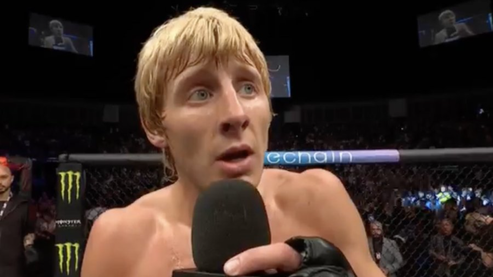 Paddy Pimblett’s bold speech at UFC London creates spike in number of men seeking mental health help