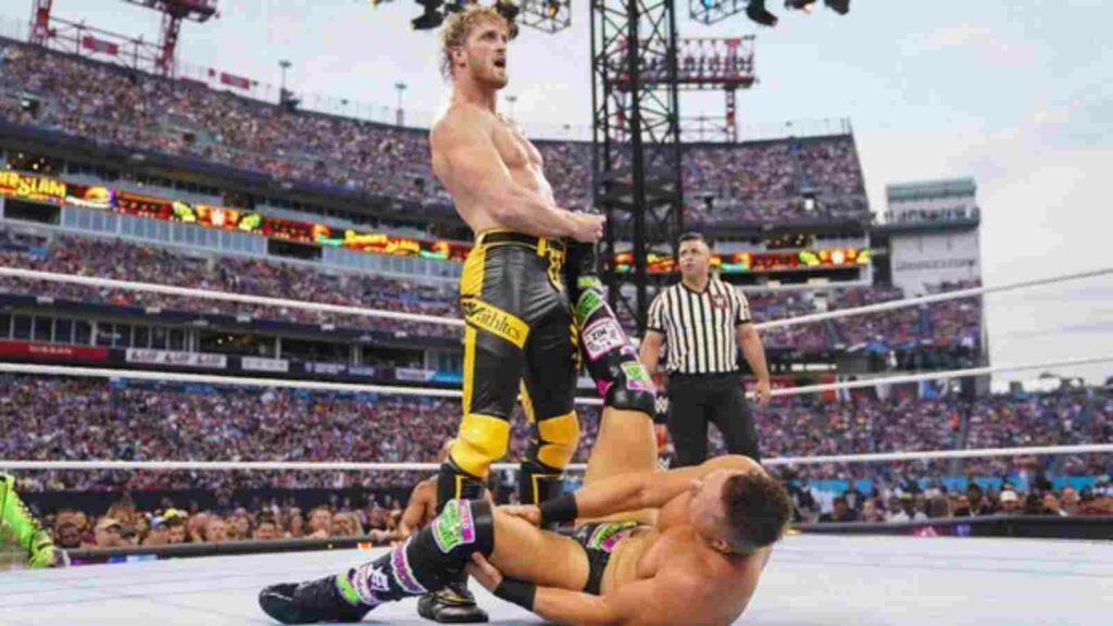 The Miz vs Logan Paul at SummerSlam 2022